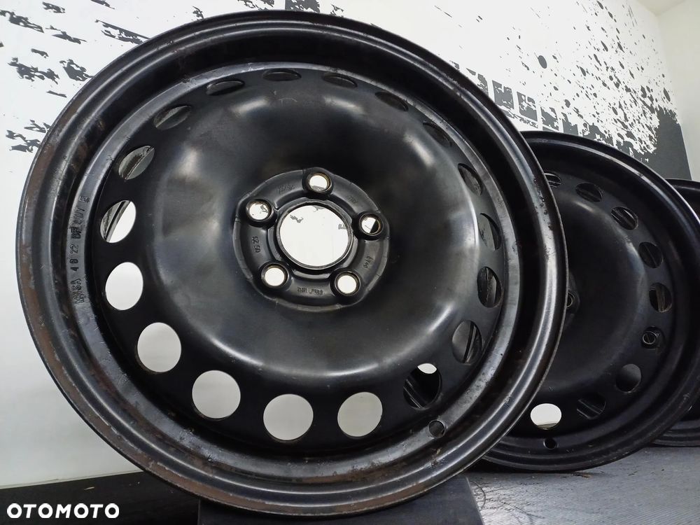 felgi stalowe 5x100 15 Audi A1 seat ibiza skoda fabia praktik Roomster S619 - 1