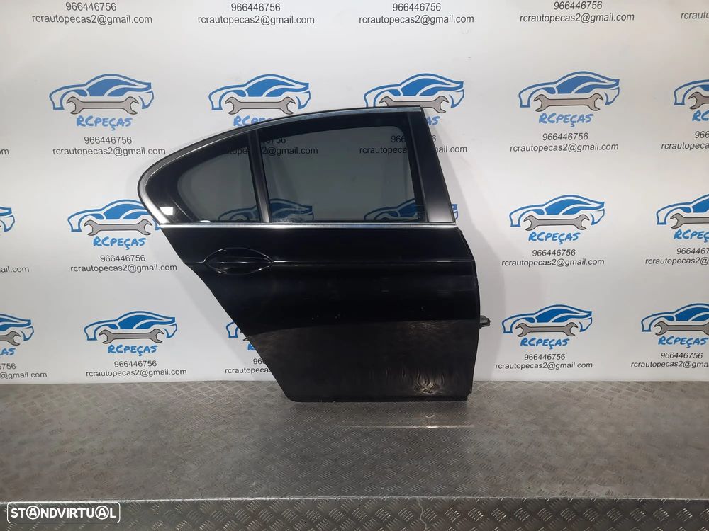 PORTA PORTAS TRASEIRA TRÁS DIREITA BMW SERIE 5 F10 SEDAN CARRO FECHO ELEVADOR MOTOR PUXADOR VIDRO ESCURECIDO - 3