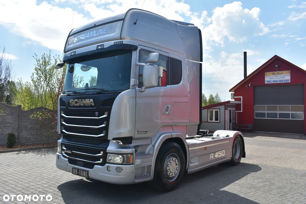 Scania R450 // CROWN EDITION // NAVI // FULL LED TYŁ I PRZÓD // SKÓRY // METALIK // DUŻA NAVI // KLIMA POSTOJOWA // - 4