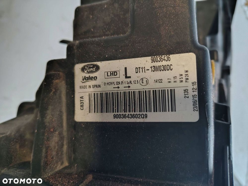 LAMPA LEWY PRZÓD EUROPA DT1113W030DC FORD TRANSIT CONNECT 2 MK2 - 2