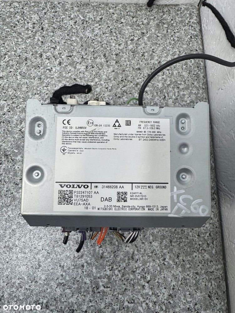 radio tuner volvo xc60 ii 2017-24 31466208 - 3