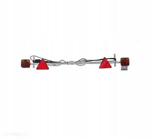 ZESTAW LAMP LAMPY na belce 7,5 m przyczepy BELKA - 1