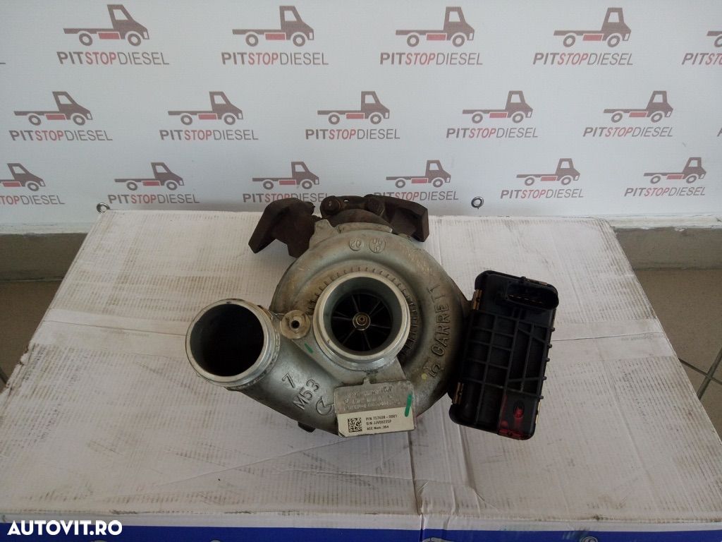 Turbo MERCEDES E class 211 , ML 164, motor OM642 280cdi 320cdi A6420901480 2005 2006 2007 2008 2009 2010 - 1