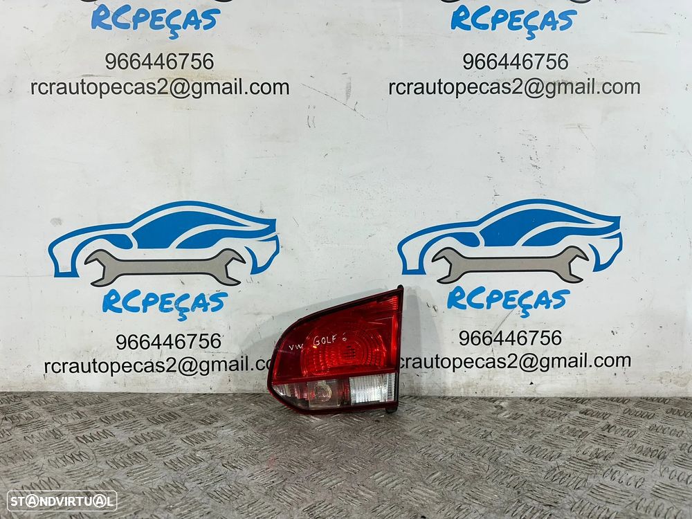 .Farolim Tras Traseiro Mala Original VW Volkswagen Golf 6 Mk6 VI 2006 - 2013 - 1
