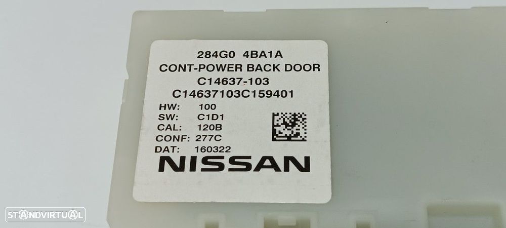 MÓDULO ELETRÓNICO NISSAN X-TRAIL (T32) ACENTA - 4