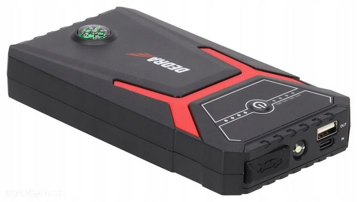 DEDRA URZĄDZENIE ROZRUCHOWE POWERBANK BOOSTER JUMP STARTER 8000mAH LATARKA - 3