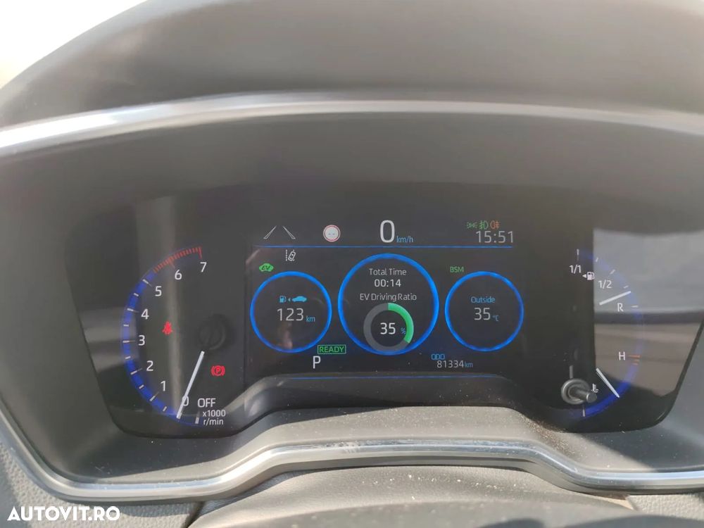 Toyota Corolla 1.8 HSD Exclusive interior Negru - 8