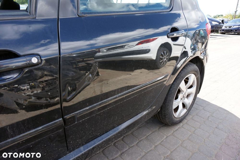 DRZWI TYLNE LEWE 307 LIFT 5D HB EXLD  CZARNY PEUGEOT 2005-2007 - 3