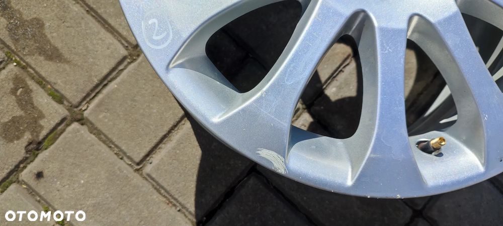 FELGI ALUMNIOWE 5x100 6.5Jx16 CALI ET 43 fi 57.1 5J0601025L SKODA FABIA ROOMSTER RAPID KOMPLET 4 SZTUKI - 5