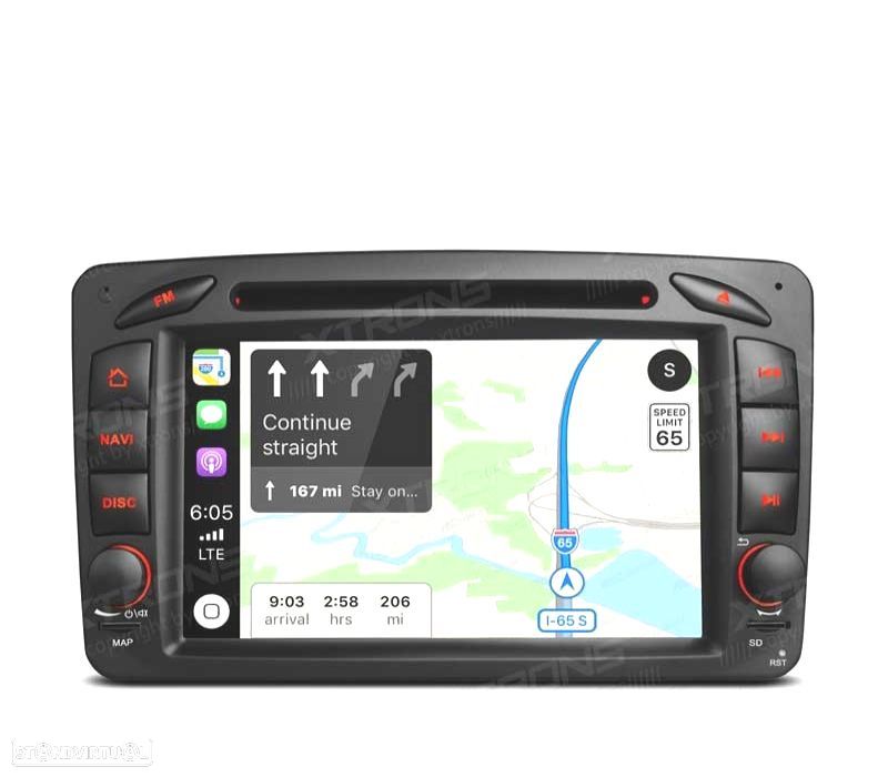 AUTO RÁDIO 7" ANDROID 10.0 OCTA-CORE MULTIMEDIA DVD PARA MERCEDES-BENS - 7