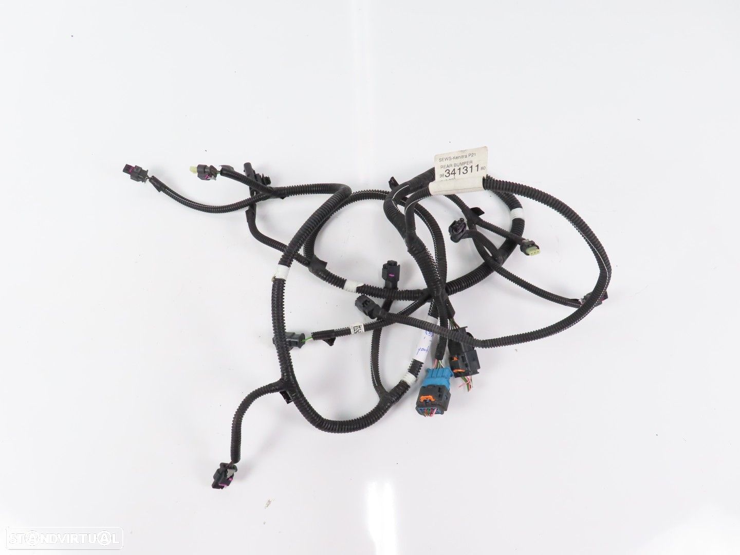 Instalação Sensores PDC Trás Usado / Original PEUGEOT 208 II (UB_, UP_) 98341311... - 1