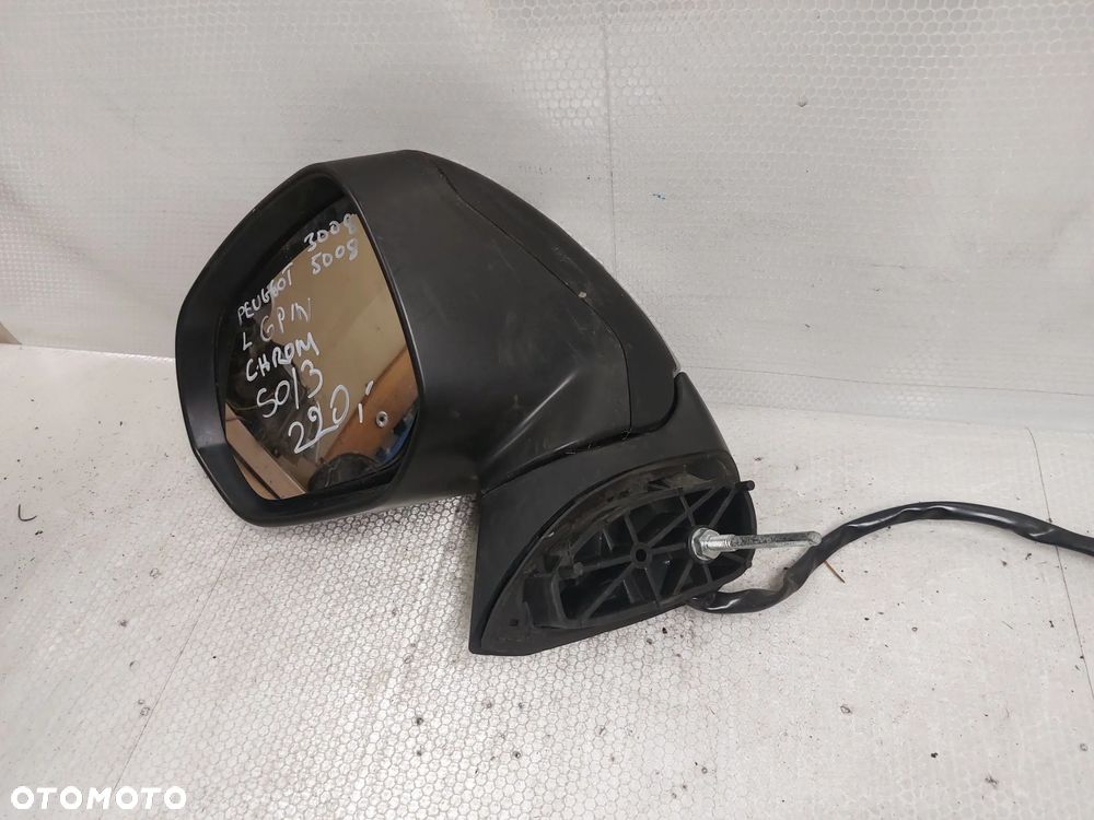 - LUSTERKO ELEKTRYCZNE LEWE PEUGEOT 3008 5008 CHROM 6PIN - 3