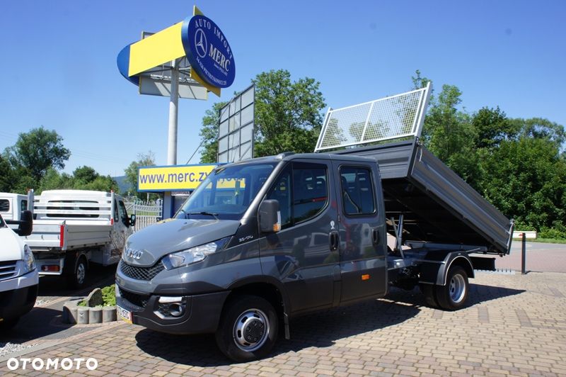 Iveco 50C18 wywrotka kiper HDS żuraw zabudowa skrzynia - 16