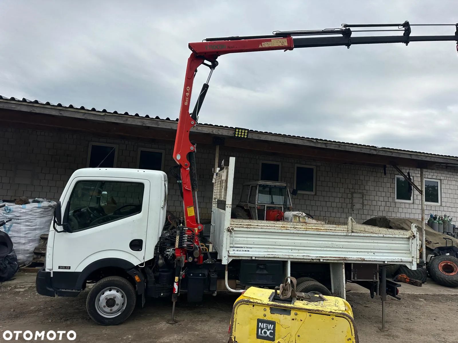 Nissan Wywrotka HDS Kiper NISSAN CABSTAR 35.13 Do 3.5 Tony - 1