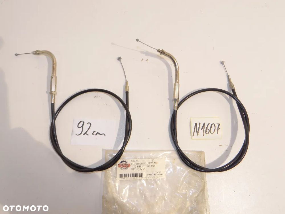 Harley Davidson FXLR FXRD FXRS Linki gazu linka otwierająca + zamykająca powrót N1607 - 1