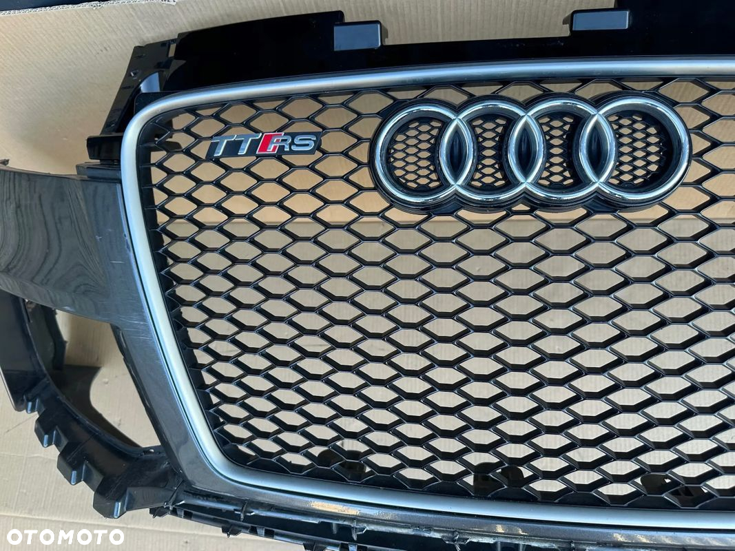 ZDERZAK GRILL AUDI TTRS TT RS 8J0 ORYGINAŁ ŁADNY STAN - 6