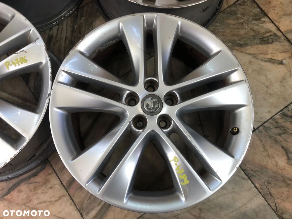 Felgi Aluminiowe Alufelgi R18 5x105 56,6MM ET 42 7.5J- Komplet -Opel Astra J- Gwarancja Wysyłka Montaż - 5