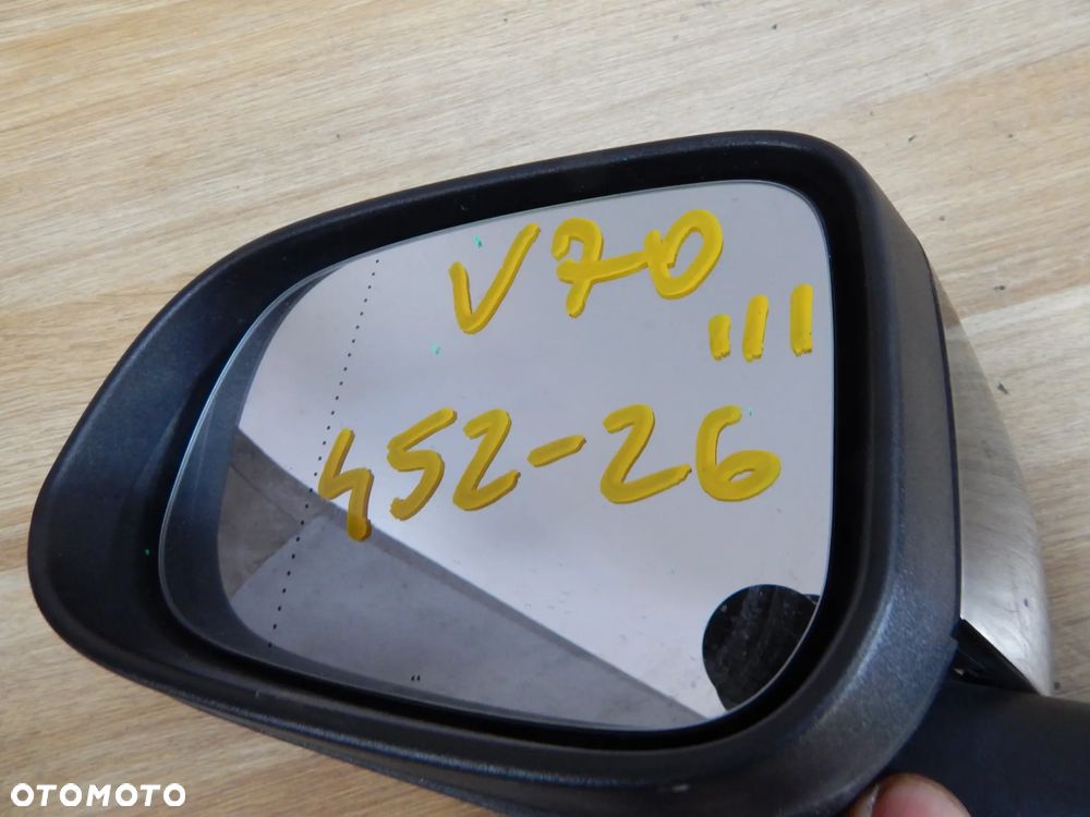Lusterko lewy przód VOLVO V70 III xc70 s80 II 07-16  452-26 14 pin  Łuków części - 4