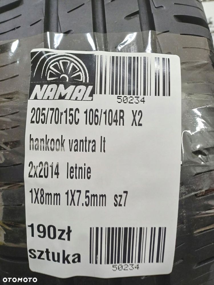205/70R15C hankook opony letnie 8mm 50234 - 8