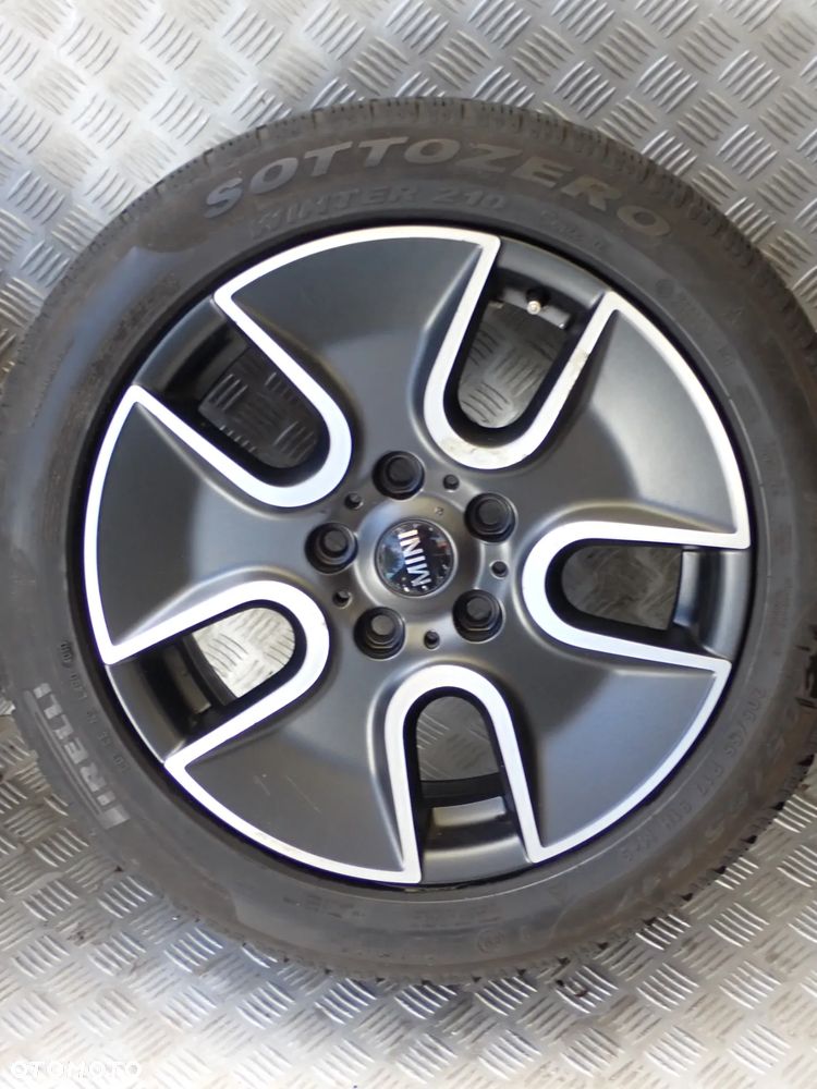 KOŁA FELGI ALUMINIOWE MINI 7JX17  ET 50  5X120  MINI9804373  Z OPONAMI ZIMA PIRELLI  205/55/17 - 6