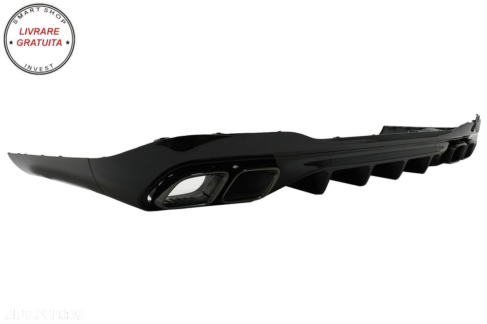 Difuzor pentru bara spate Mercedes C Class W206 S206 Sport Line (2021+) C63 Design- livrare gratuita - 2