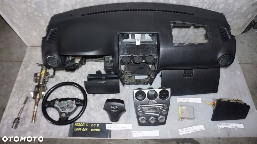 MODUŁ SENSOR PODUSZEK AIR BAG MAZDA 6 2.0 D 04 - 3