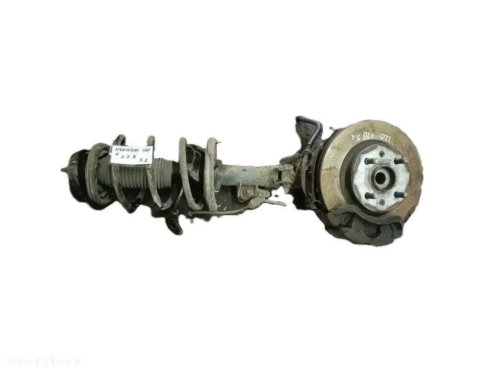 HYUNDAI i20 I 08-14 r. 1,2 l. amortyzator lewy przód przedni + - 1
