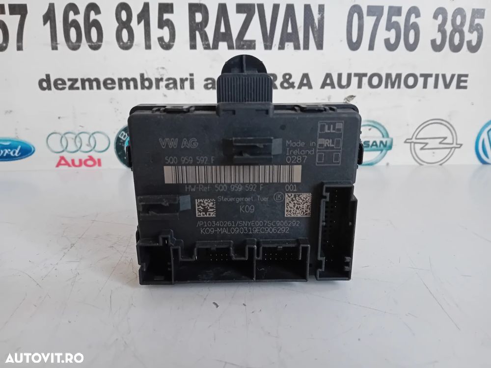 Modul Usa Stanga Dreapta Fata Vw Passat B8 Audi Seat Skoda 2014-2020 Cod 5Q0959593F Motor DFG - 2
