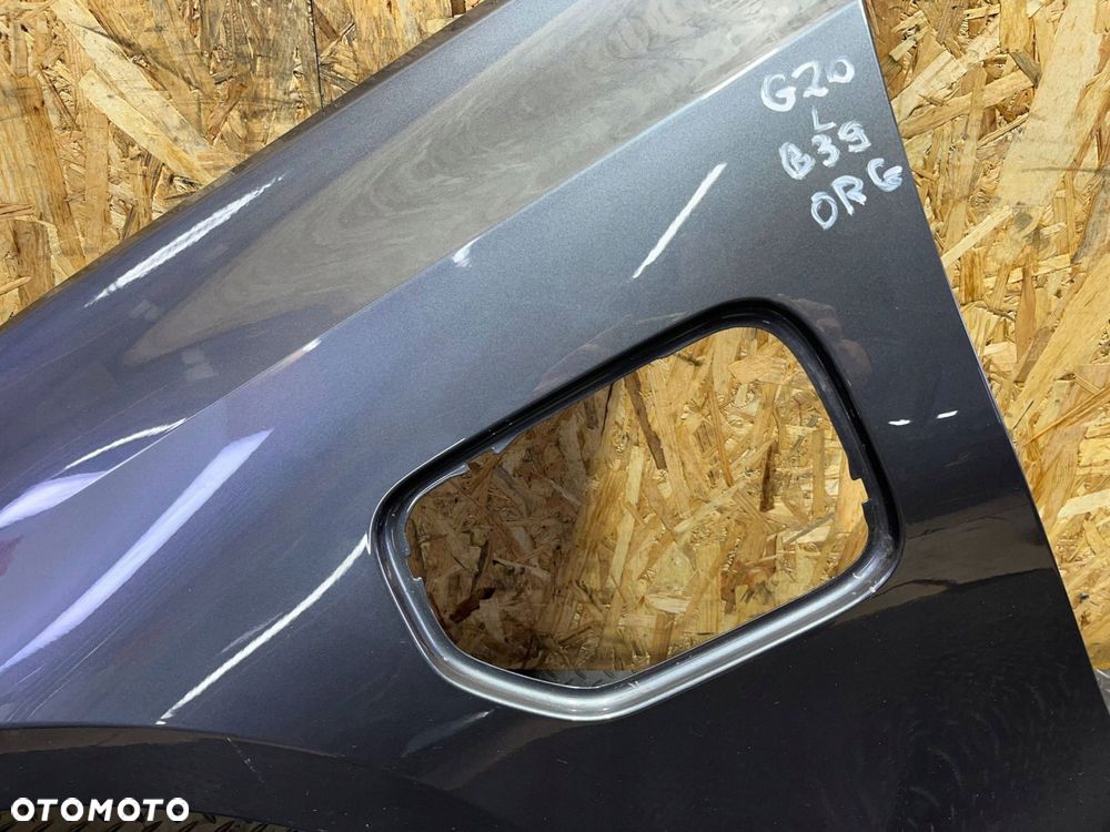 błotnik przód strona lewa bmw 3 g20 g21 b39 mineralgrau hybryda - 4
