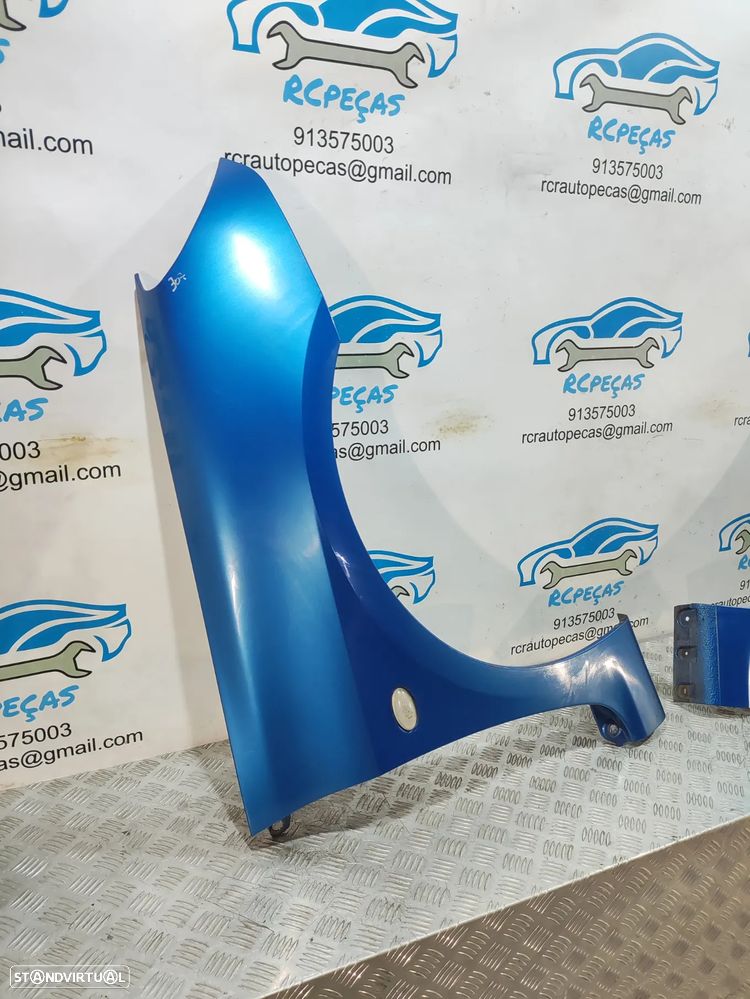 FRENTE COMPLETA PEUGEOT 307 3 A/C CAPOT PARACHOQUES GUARDA-LAMAS OTICAS RADIADOR VENTILADOR FRENTE FIBRA REFORÇO - 11