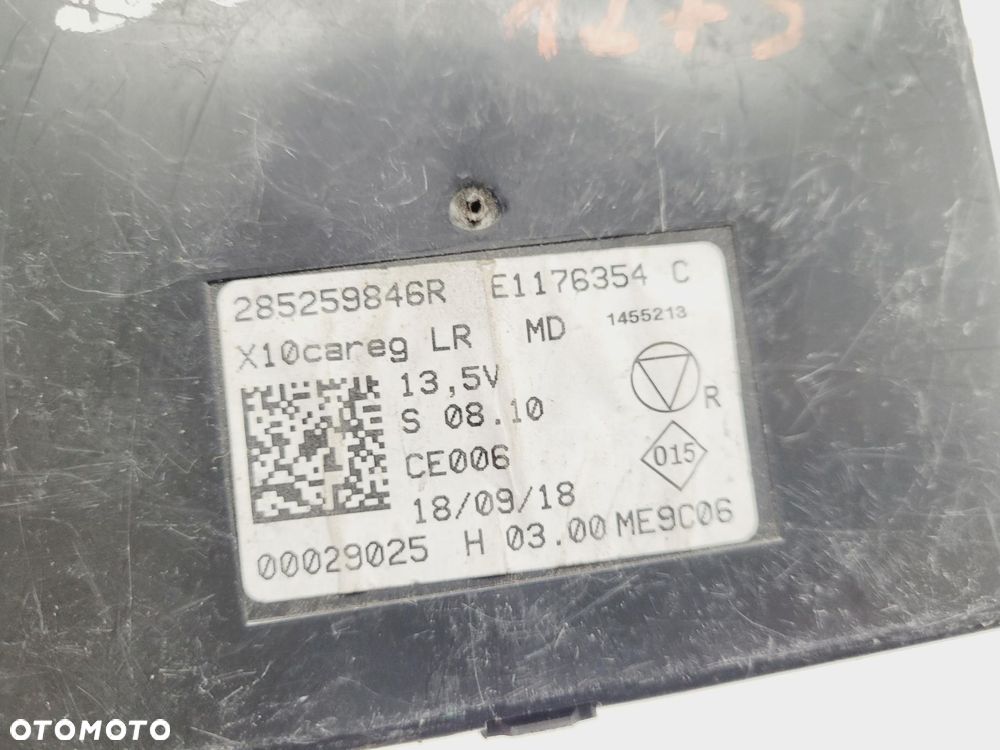 MODUŁ STEROWNIK KLIMATYZACJI RENAULT ZOE 285259846R, #1273 - 6
