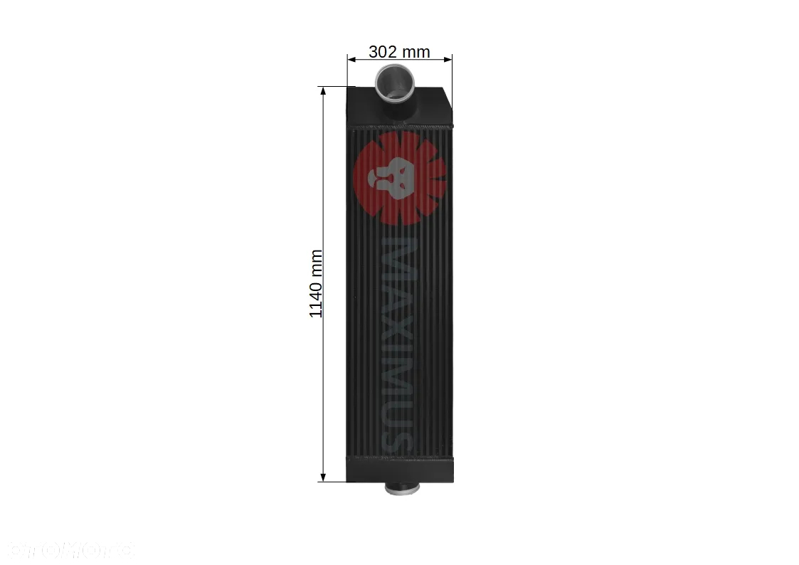 NOWA CHŁODNICA POWIETRZA INTERCOOLER SOLARIS URBINO 0120300090 - 2