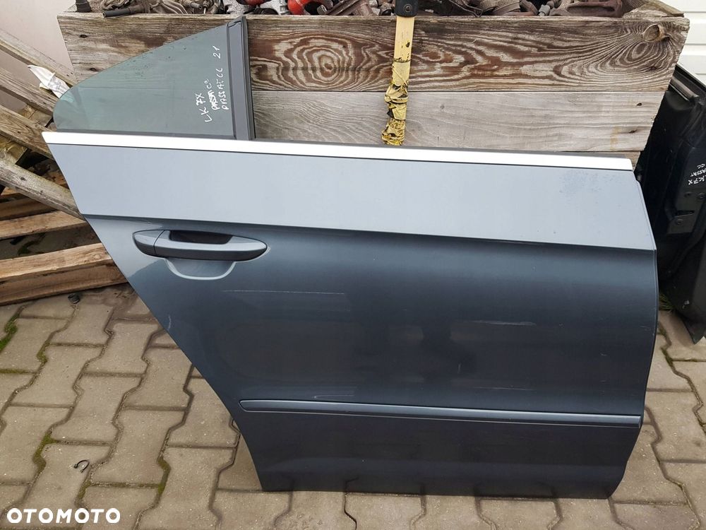 VW PASSAT CC 08-16r DRZWI PRAWE TYŁ TYLNE LK7X - 1