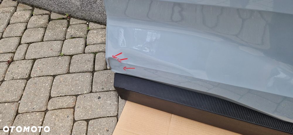 VOLVO EX30 EX-30 DRZWI LEWE TYŁ TYLNE ORG + LISTWA - 4