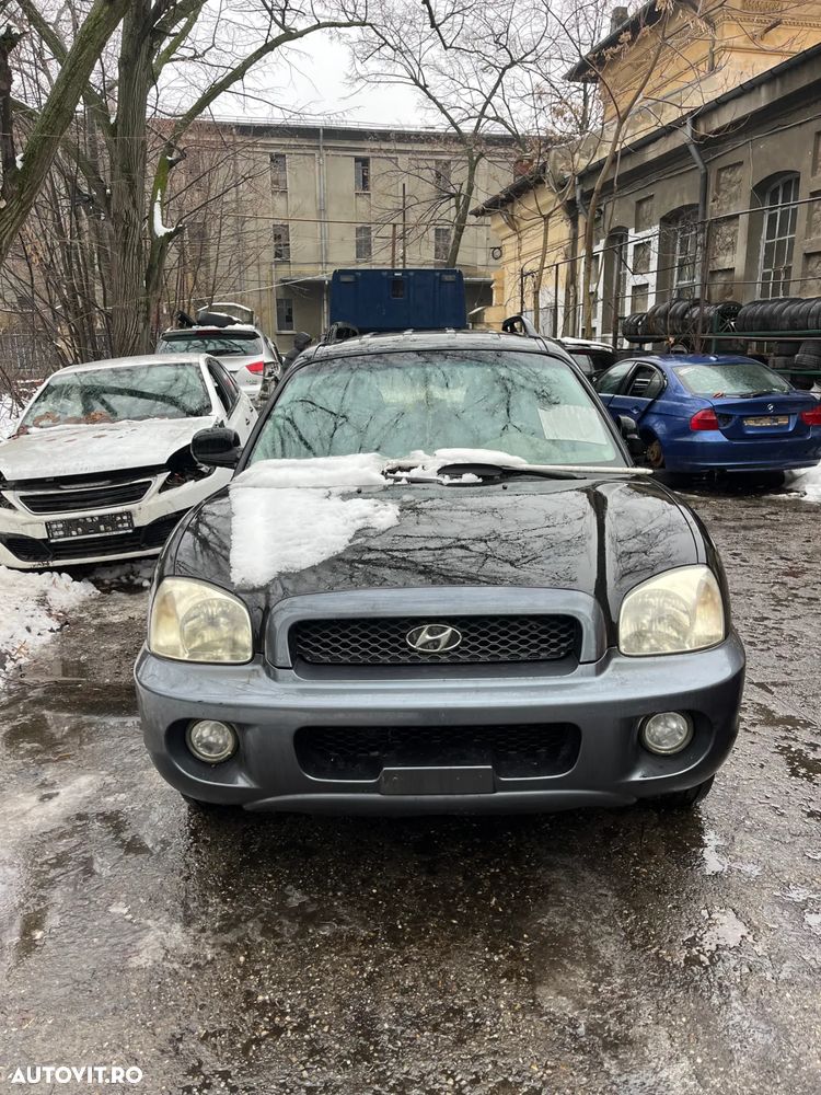 Dezmembrez Hyundai Santa Fe1 2003 negru crdi - 6