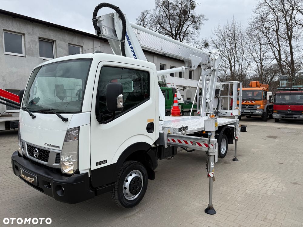 Nissan Podnośnik Koszowy Multitel MJ 201 21 Metrów 13 w Bok Tylko 960 MTH ! Kosz 225  KG! Zwyżka! Ogon  ! UDT! jak Wumag Ruthmann GSR - 11