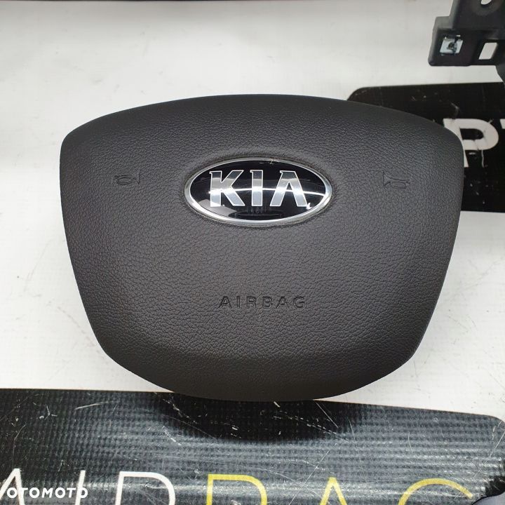 KIA RIO 3 III DESKA ROZDZIELCZA KONSOLA KOKPIT PULPIT PODUSZKI AIRBAG AIR BAG PASY KIT SET - 6