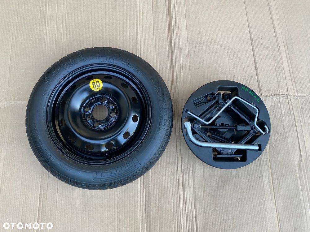 ORGINALNE Koło dojazdowe dojazdówka 14 Fiat 4x98 500  Panda +zestaw - 10