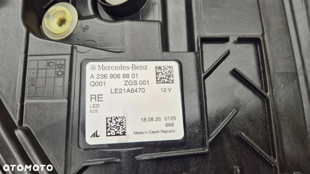 Reflektor Lampa Przód Prawy Mercedes CLE W236 23- Digital OE A2369068801 EU - 13