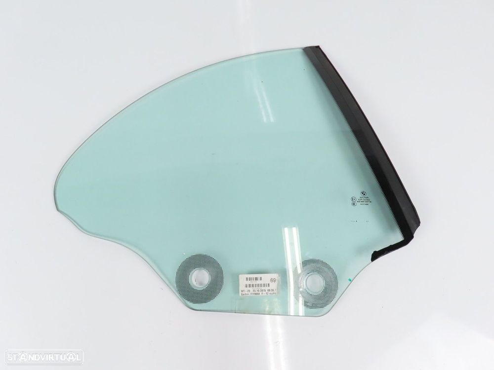 Vidro Direito/Trás/Lateral Usado / Original BMW 6 Convertible (F12) 51377219888 - 1