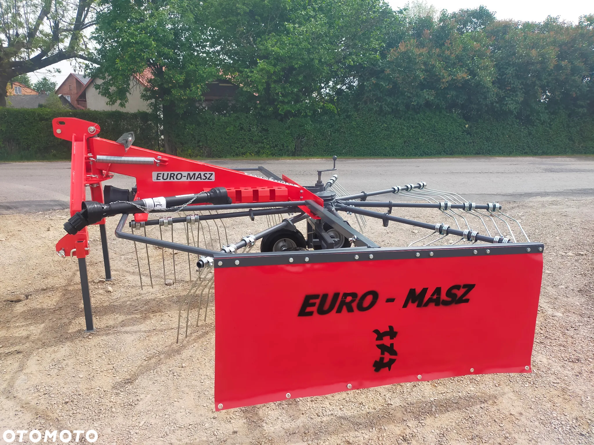ZGRABIARKA KARUZELOWA 3,5M Z WAŁKIEM WOM PROMOCJA EURO-MASZ/TALEX - 8