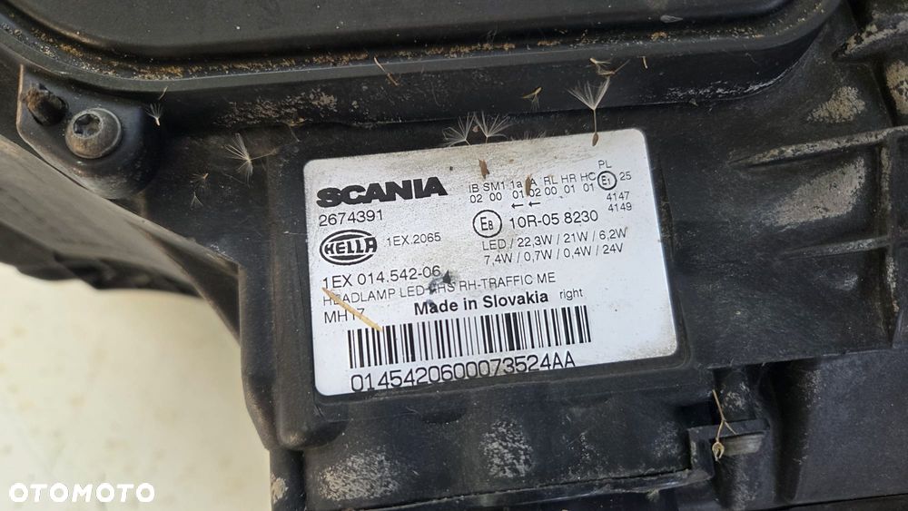 Lampa przednia reflektor full led Scania 2674391 - 5