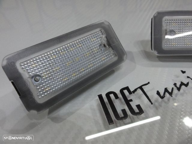 Suporte De Lâmpada De Matricula Com Led Branco Fiat 500 / 500 Abarth / 500 CABRIO 2007-2020 - 5