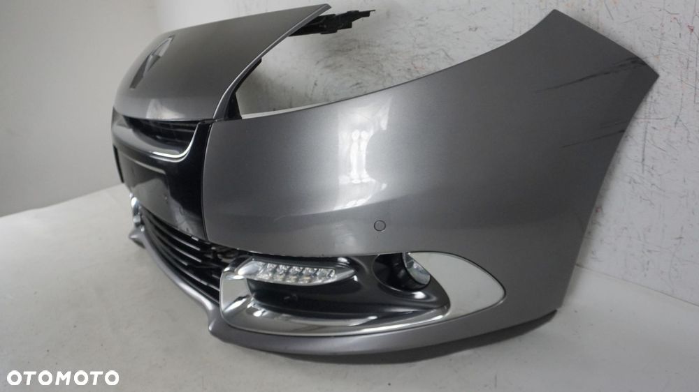 ZDERZAK PRZÓD PRZEDNI RENAULT SCENIC 3 III LIFT 12-13 FL LED DRL PDC 2012- - 6