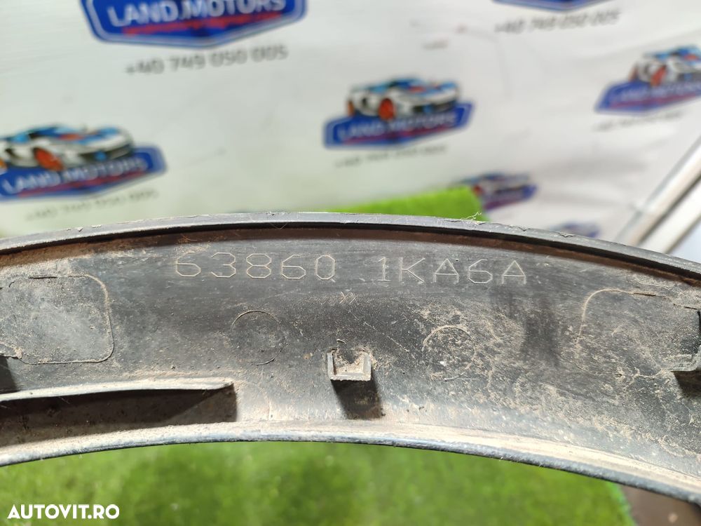 ORNAMENT ARIPA DREAPTA FATA NISSAN JUKE 1.5 DIESEL 2016 Hatchback COD OEM 63860-1KA6A / 2010-2019 - 8