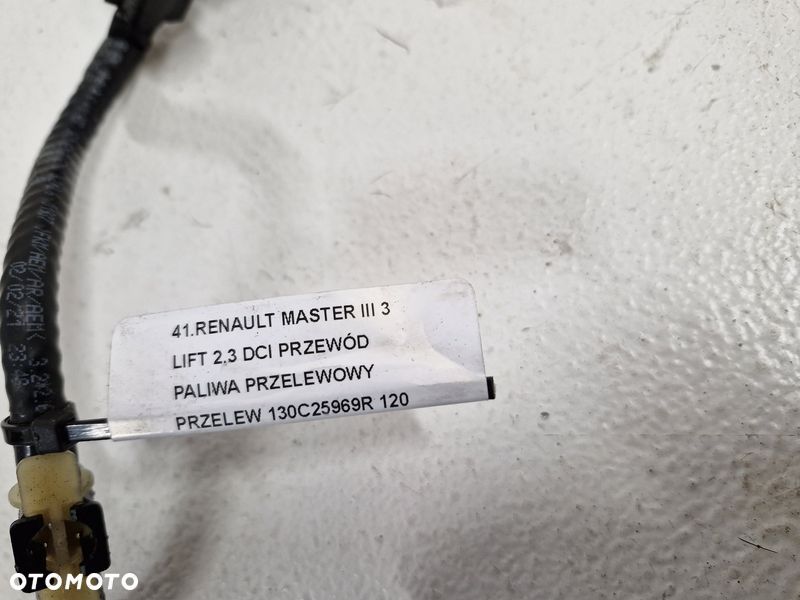 RENAULT MASTER III 3 LIFT 2.3 DCI PRZEWÓD PALIWA PRZELEWOWY PRZELEW 130C25969R - 3