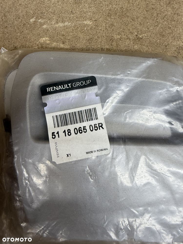 ZAŚLEPKI HAKA ZDERZAKA PRZÓD KOMPLET DACIA DUSTER II 511806505R - 4