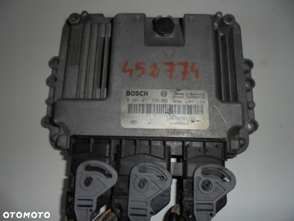 KOMPUTER STEROWNIK SCENIC 1.9 DCI 0281011776 - 2