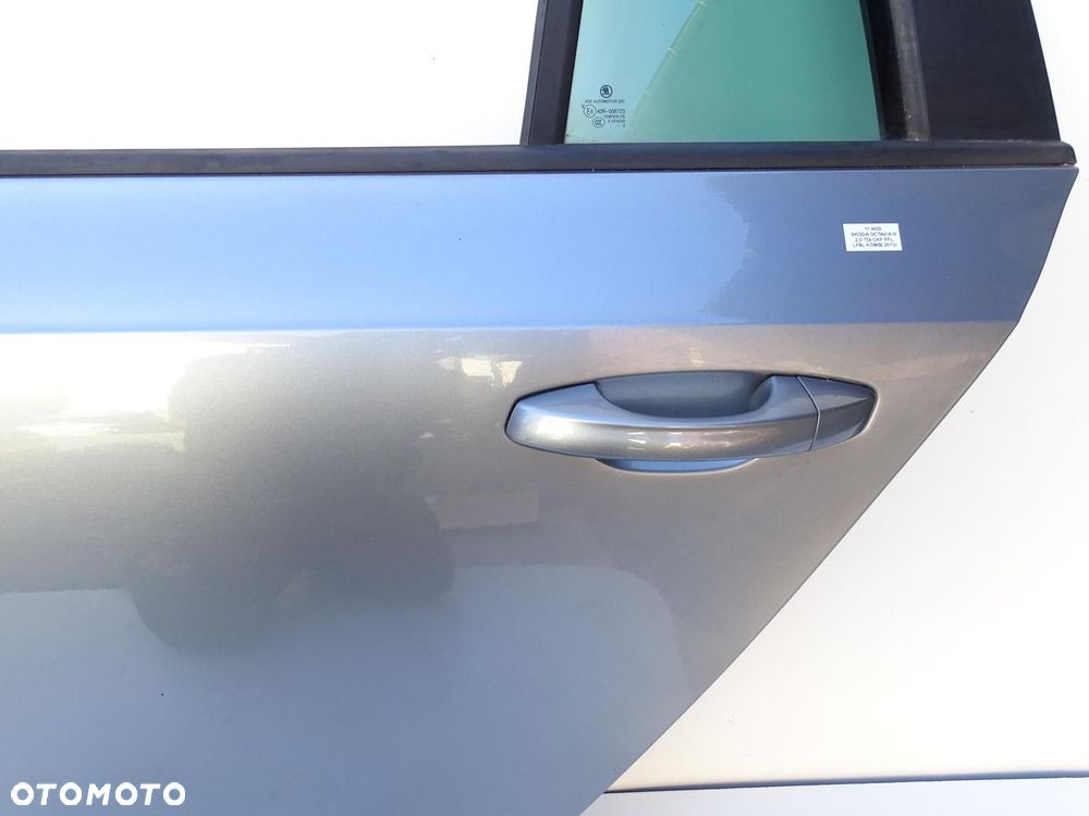 DRZWI LEWY TYŁ LEWE TYLNE LF8L SKODA OCTAVIA III 5E KOMBI 12-20r - 9