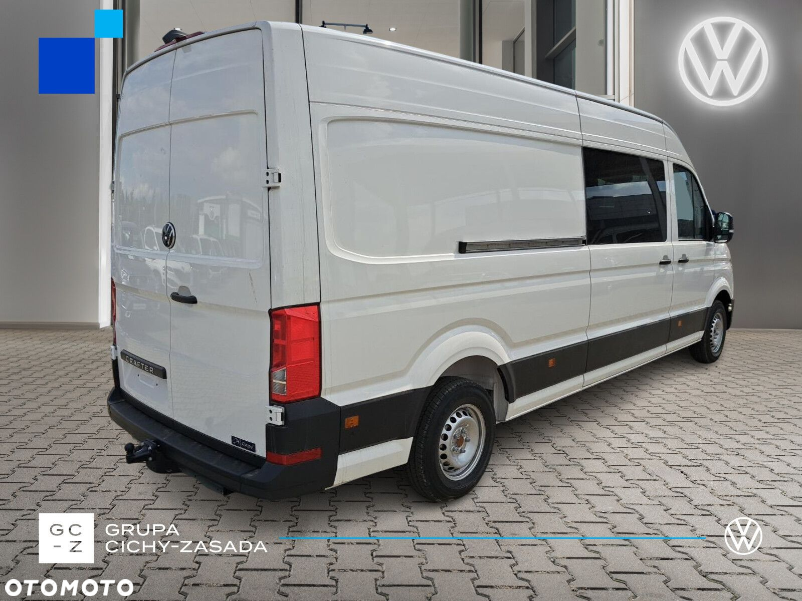 Volkswagen Crafter 35 Furgon z wysokim dachem silnik: 2,0 l EU6 SCR 177 KM, przedni 8-bieg.automatyczna, r.o : 4490 mm - 6